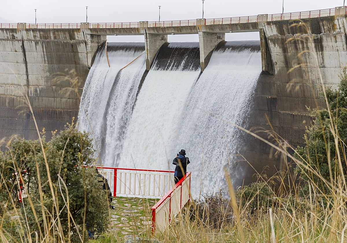 Desembalse en el Pontón Alto (Segovia)