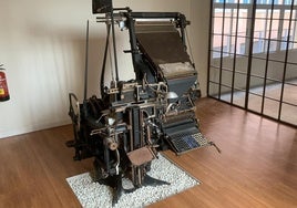 La linotipia, la joya gráfica que busca quien la rescate