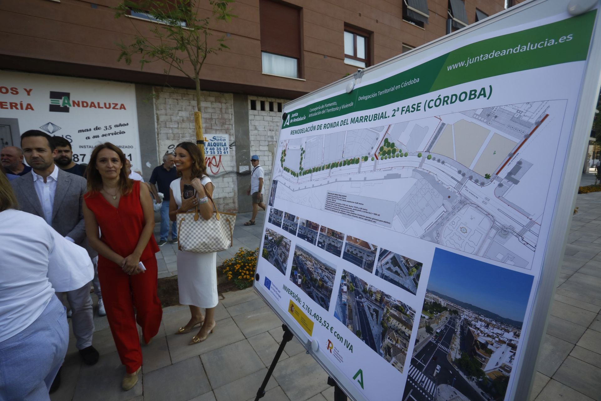 Así ha quedado la nueva Ronda de Marrubial tras las obras, en imágenes