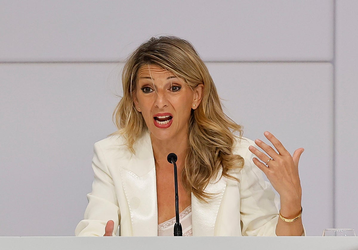 Yolanda Díaz arremete contra el PSOE tras la entrada de Cerdán en prisión: «La corrupción cero sí existe»