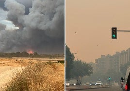 Dos muertos por el incendio en la provincia de Lérida