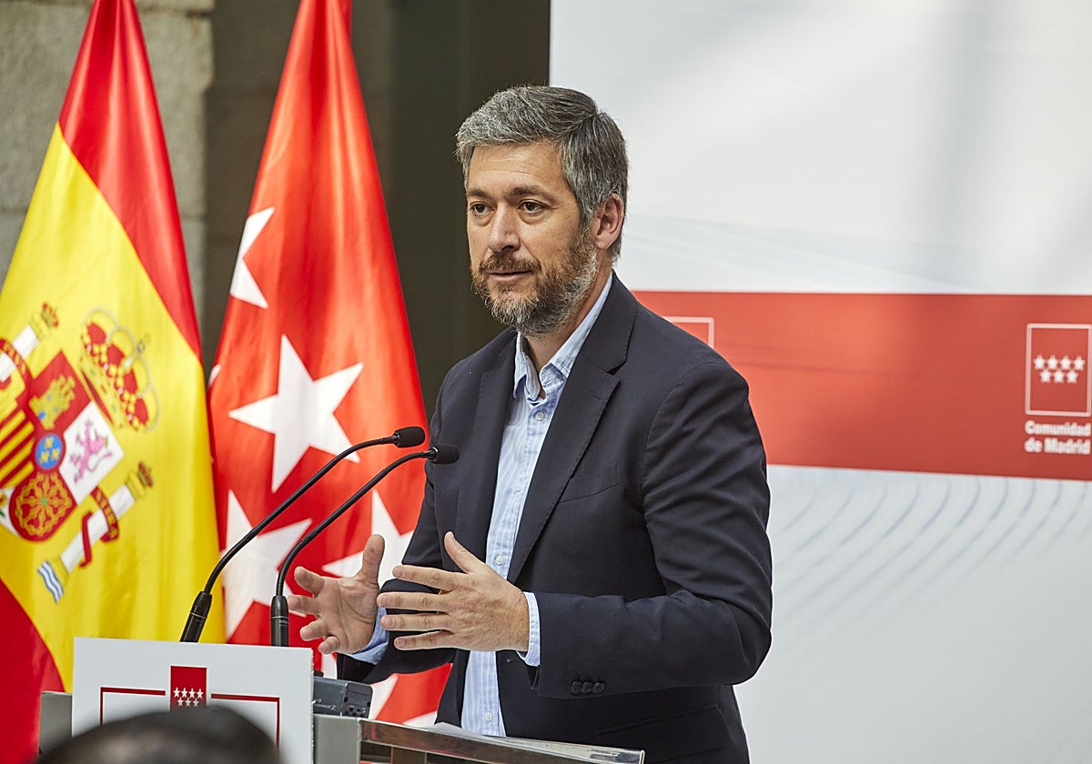 El Consejero de Presidencia y Justicia, Miguel Ángel García Martín