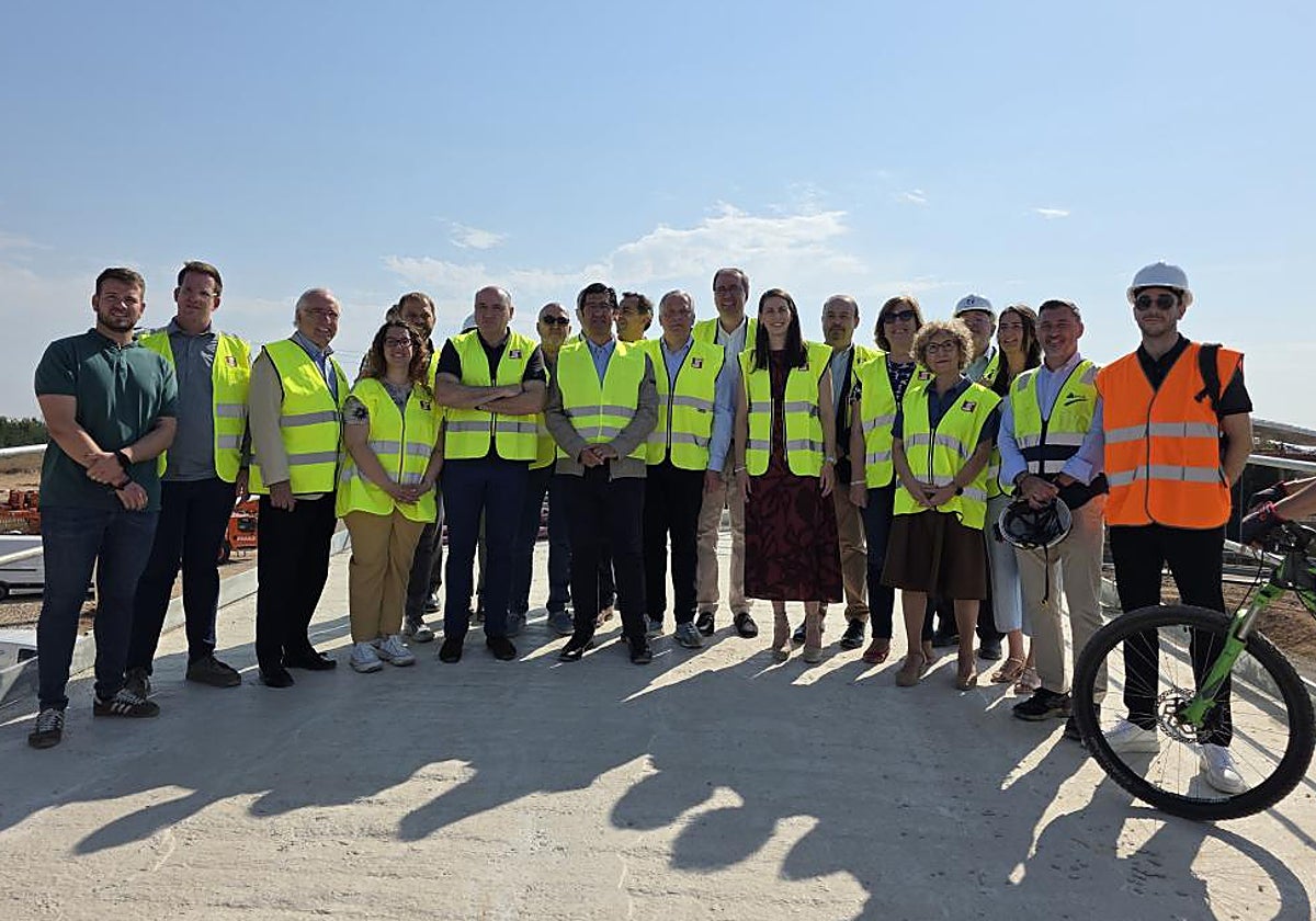 La pasarela ciclopeatonal que unirá Ciudad Real y Miguelturra estará lista en septiembre