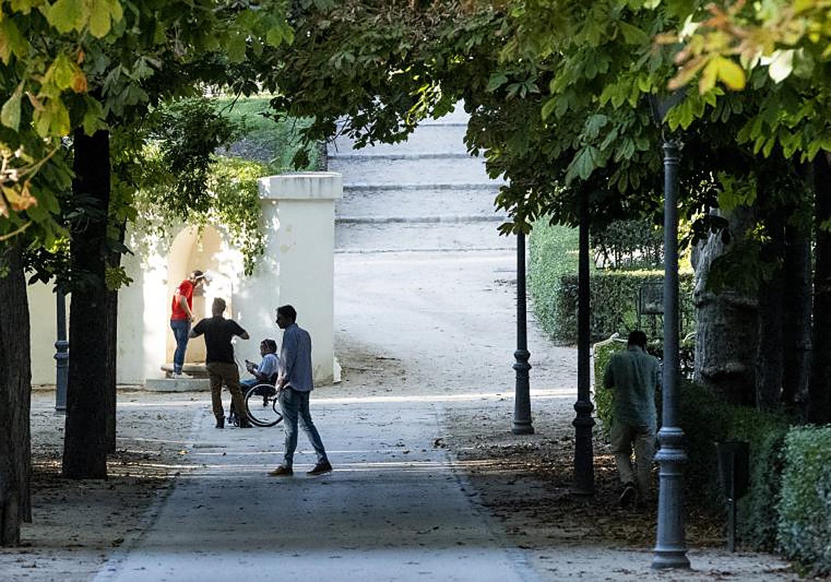 El parque de El Retiro
