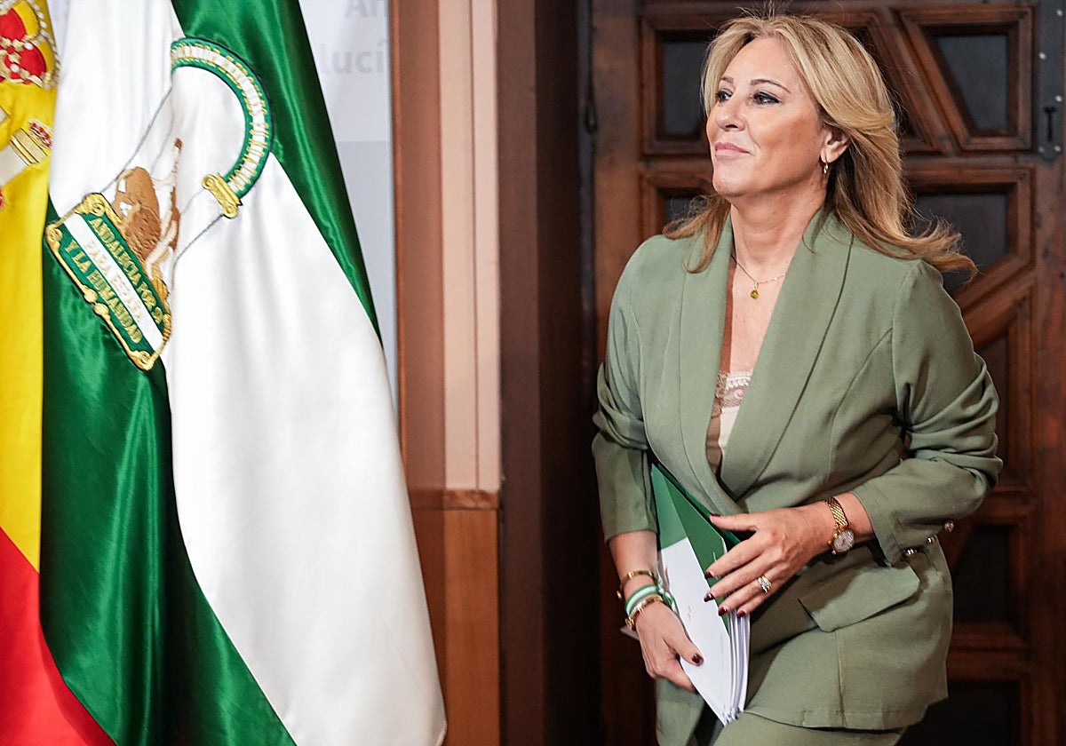 La consejera portavoz, Carolina España