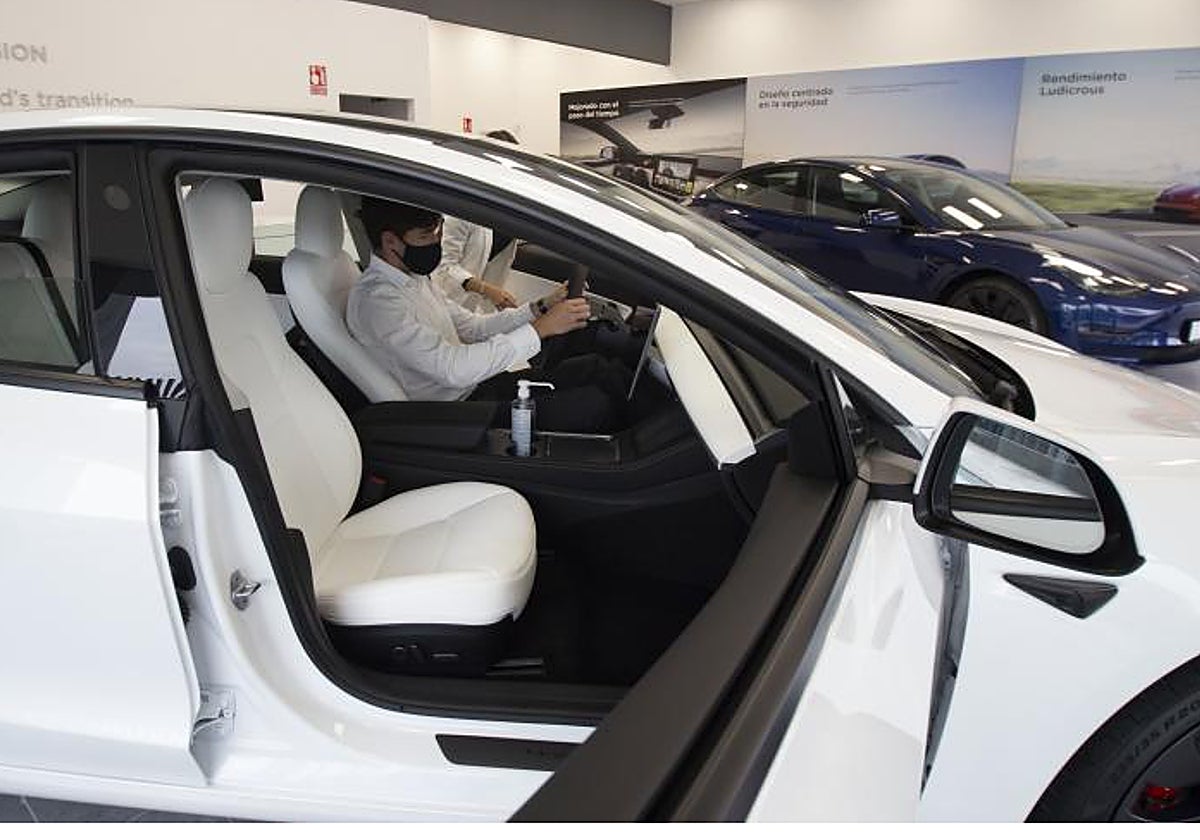 Un concesionario de vehículos, en una imagen de archivo