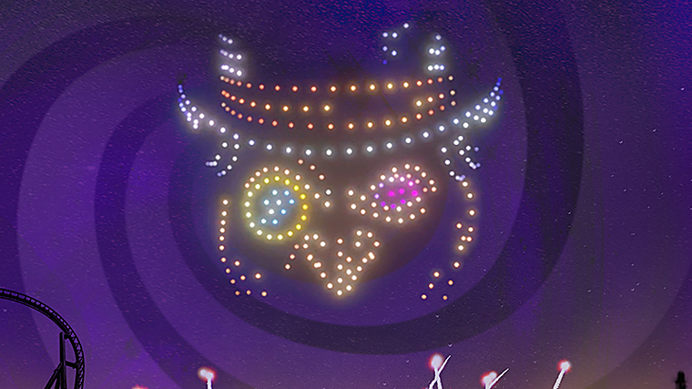 El espectáculo  «Justice League: Rise of the Penguin»