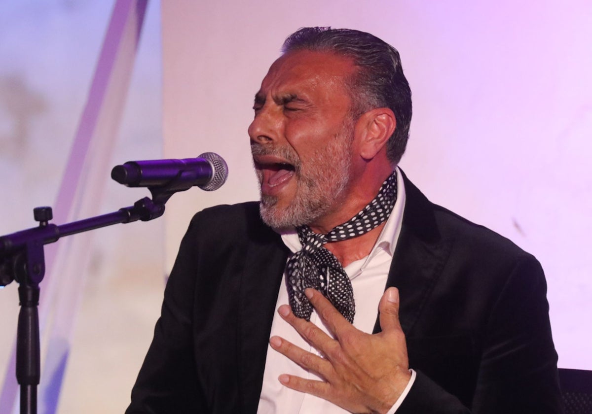 Pedro El Granaíno, en una actuación reciente