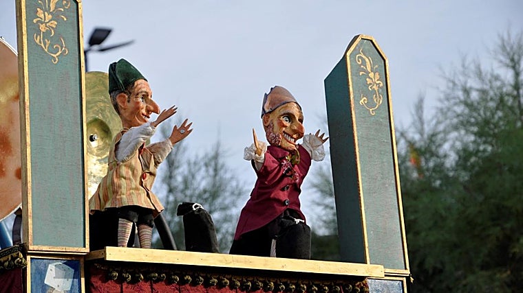 Unas marionetas en 'Veranos en el parque'