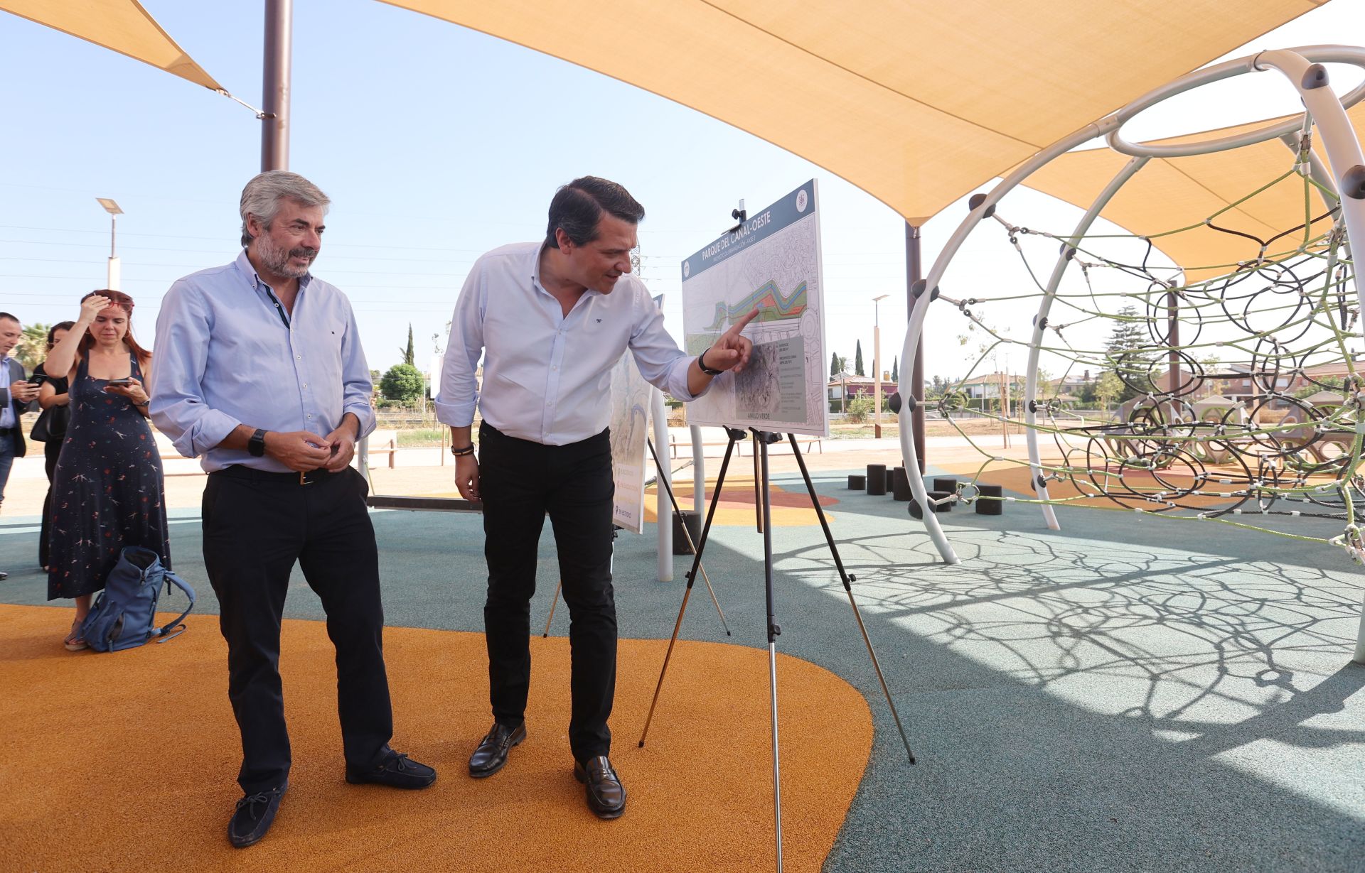 Así ha quedado el nuevo parque del Canal de Córdoba, en imágenes