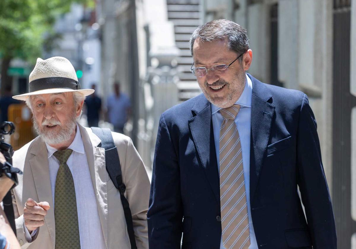 José Ruz declarando en el Tribunal Supremo