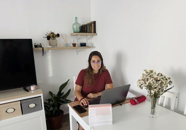 Soraya Cuesta Hernán, nómada digital en Torrecillas de la Tiesa