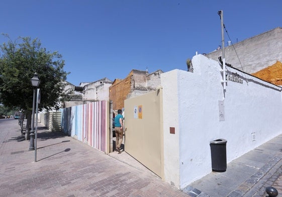 El solar donde se levantará el futuro Archivo del Cabildo Catedral de Córdoba