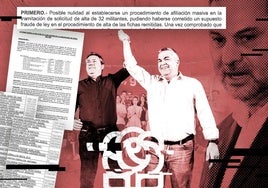 FALSA Cerdán y Ábalos amañaron las primarias del PSOE andaluz con más de 800 afiliaciones falsas