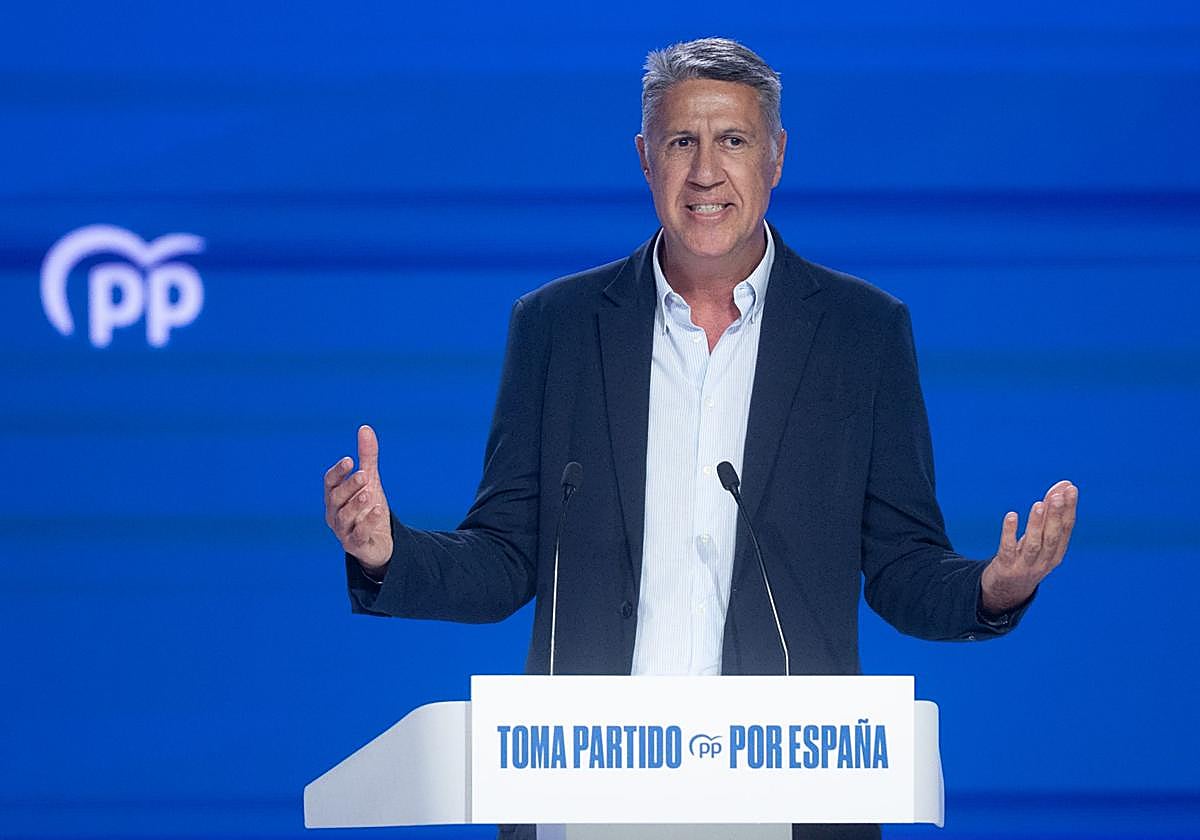 Xavier García Albiol, alcalde de Badalona y presidente del XXI congreso nacional del PP