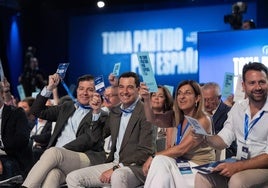 Estos son los andaluces que estarán con Feijóo en la ejecutiva nacional:  Bendodo, Bravo, Repullo y Sanz
