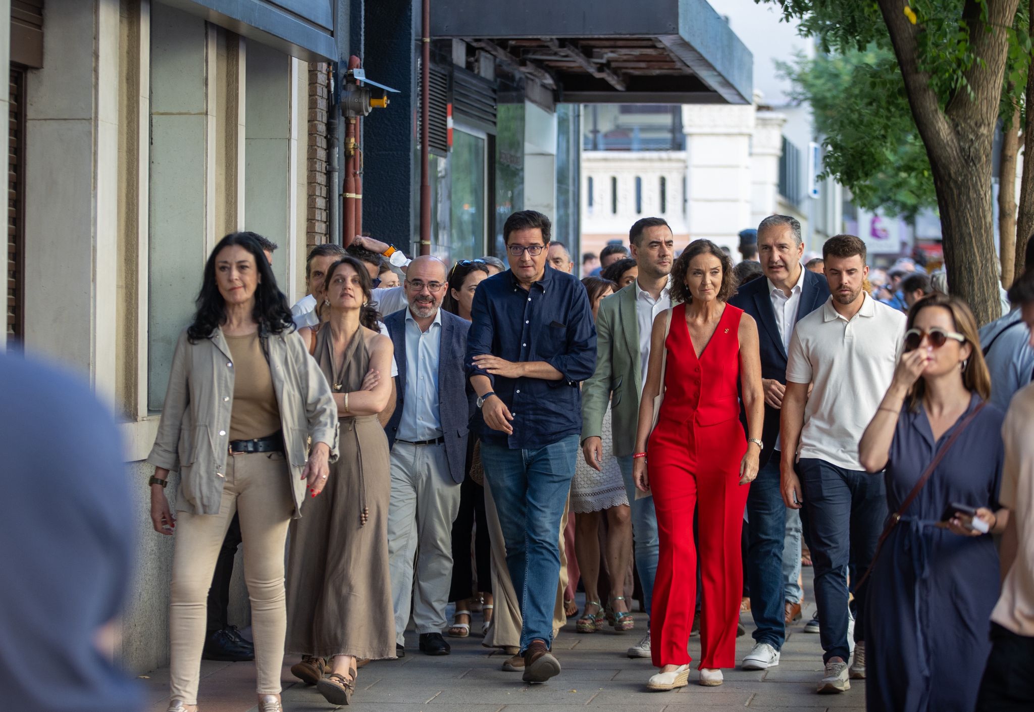 Óscar López llega al comité federal del PSOE