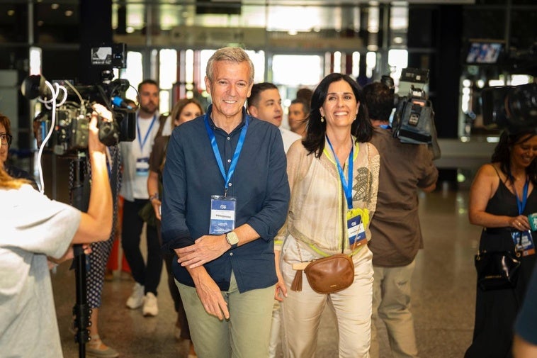 Rueda reivindica al PP como un partido «fuerte» con un líder «sólido y gallego»