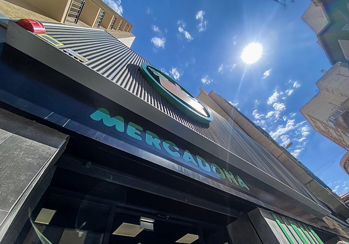 Imagen de archivo de un supermercado Mercadona