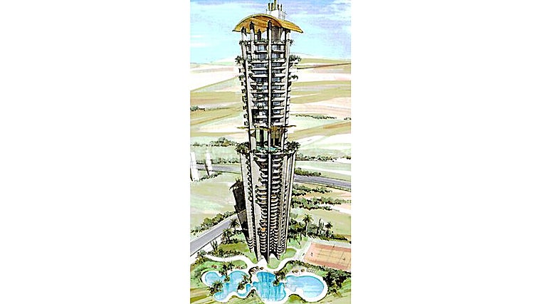 El «cumpleaños» especial del icónico rascacielos de estilo brutalista en Benidorm, el Neguri Gane