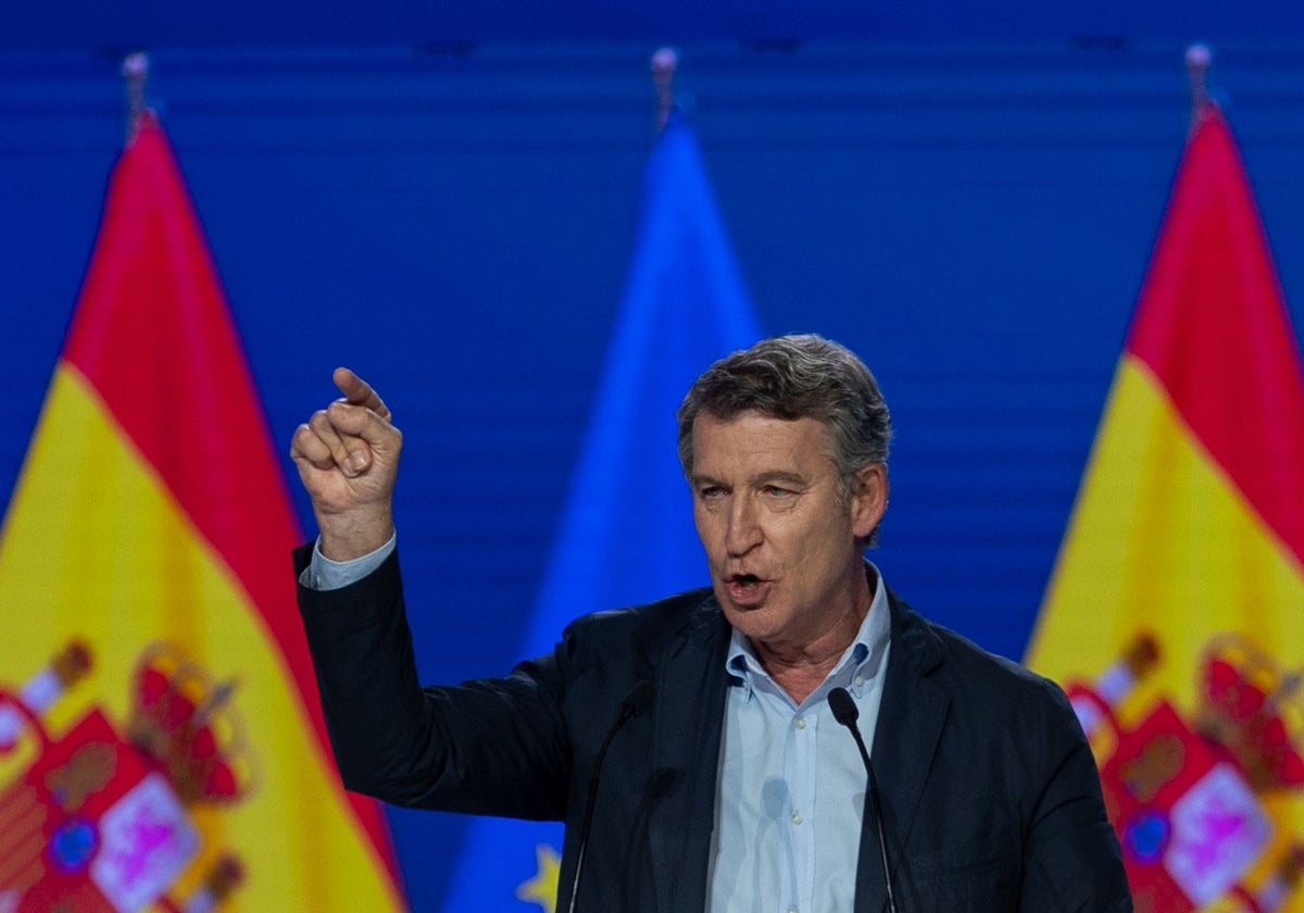 Feijóo quiere evitar otra movilización de la izquierda como sucedió el 23J