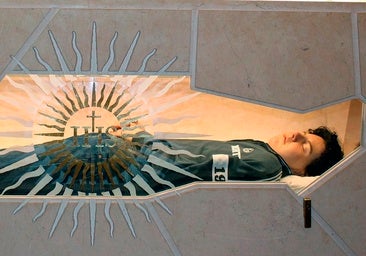 Llegan al santuario de Regla en Chipiona las reliquias del beato italiano Carlo Acutis, el primer santo milenial