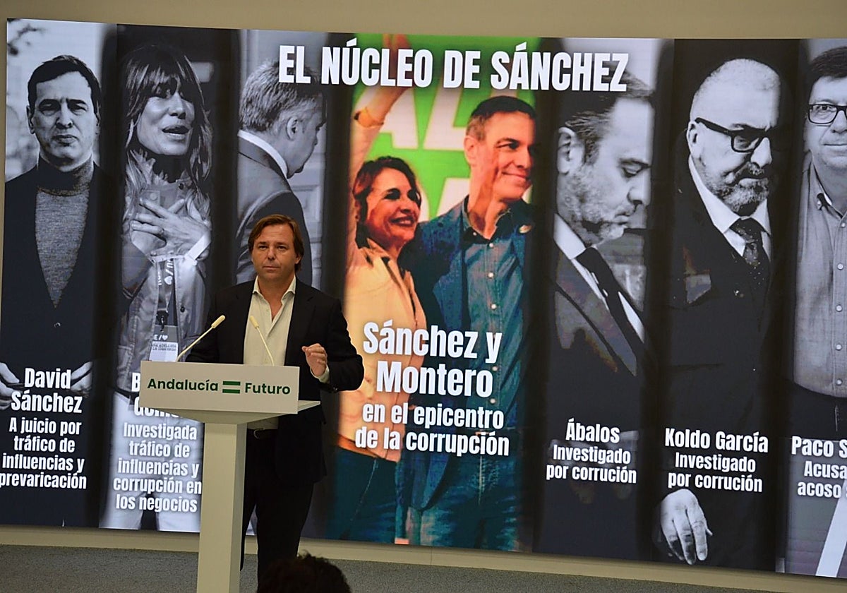 El PP andaluz denuncia que el PSOE ocultara sus informaciones sobre Paco Salazar: «Ni intervino ni creyó a las denunciantes»