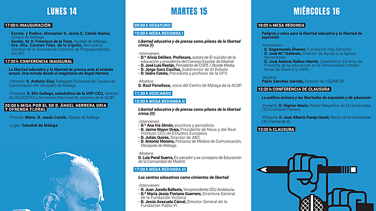 Programa del curso de verano Ángel Herrera Oria