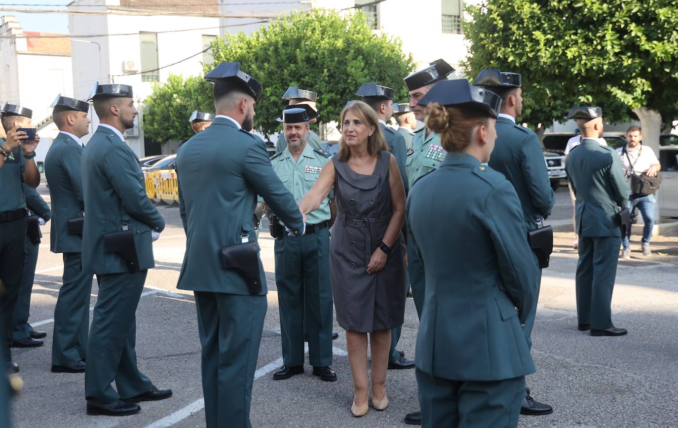 La incorporación de agentes en prácticas a la Guardia Civil de Córdoba, en imágenes
