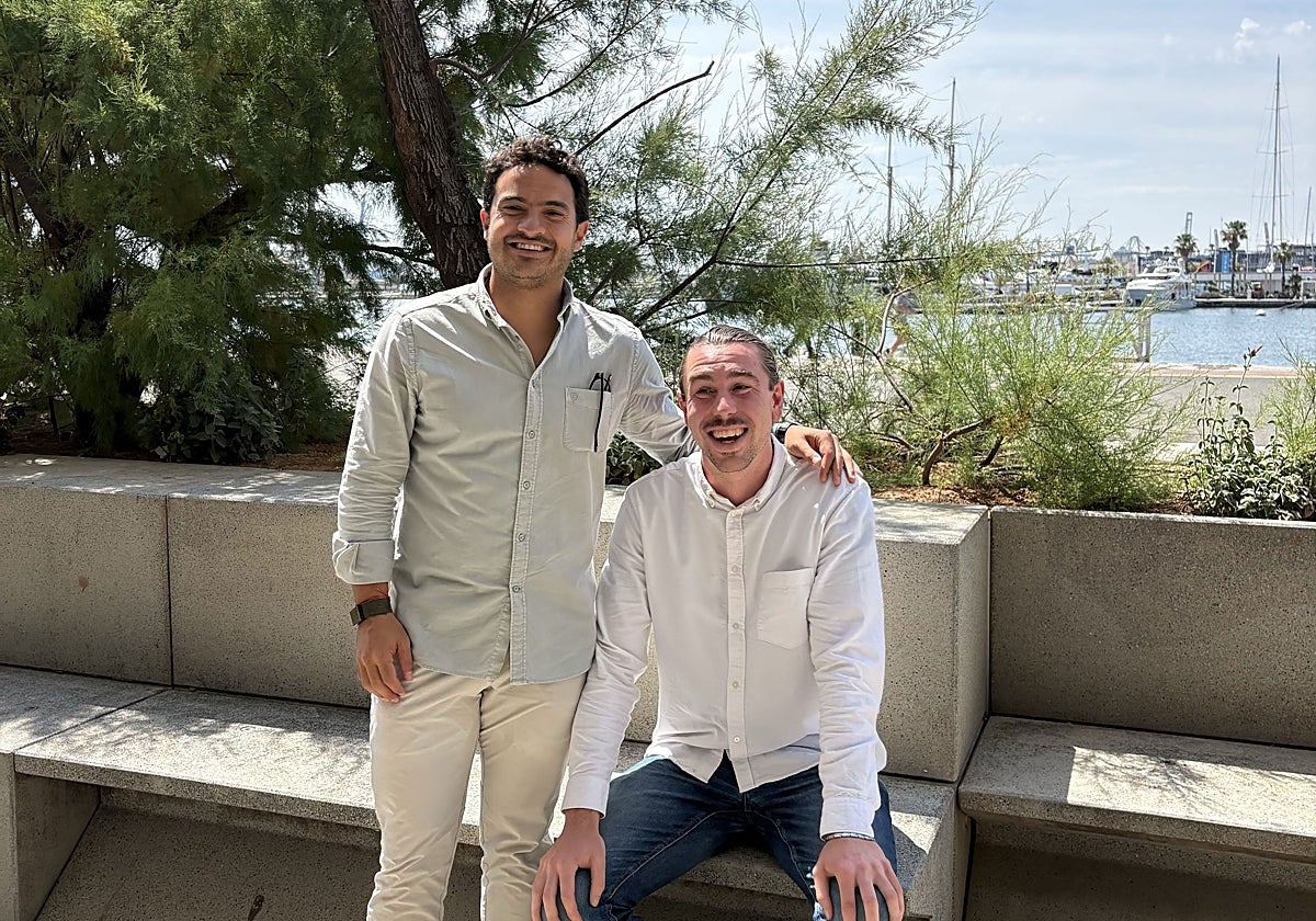 Alejandro Vergara y Cian White, cofundadores de ODOS