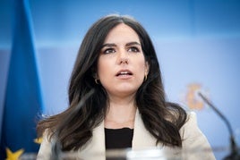 La portavoz de Vox en el Congreso, Pepa Millán