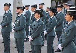 La incorporación de agentes en prácticas a la Guardia Civil de Córdoba, en imágenes