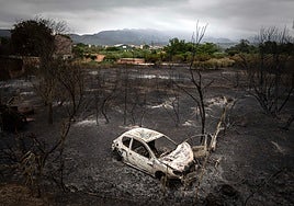 Los Bomberos dan por estabilizado el incendio del sur de Tarragona