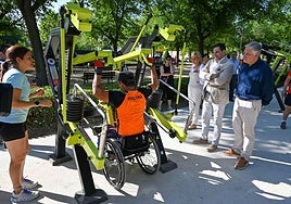 Ciudad Real estrena la reforma integral de la Vía Verde con el primer gimnasio al aire libre con pesas móviles de Castilla-La Mancha