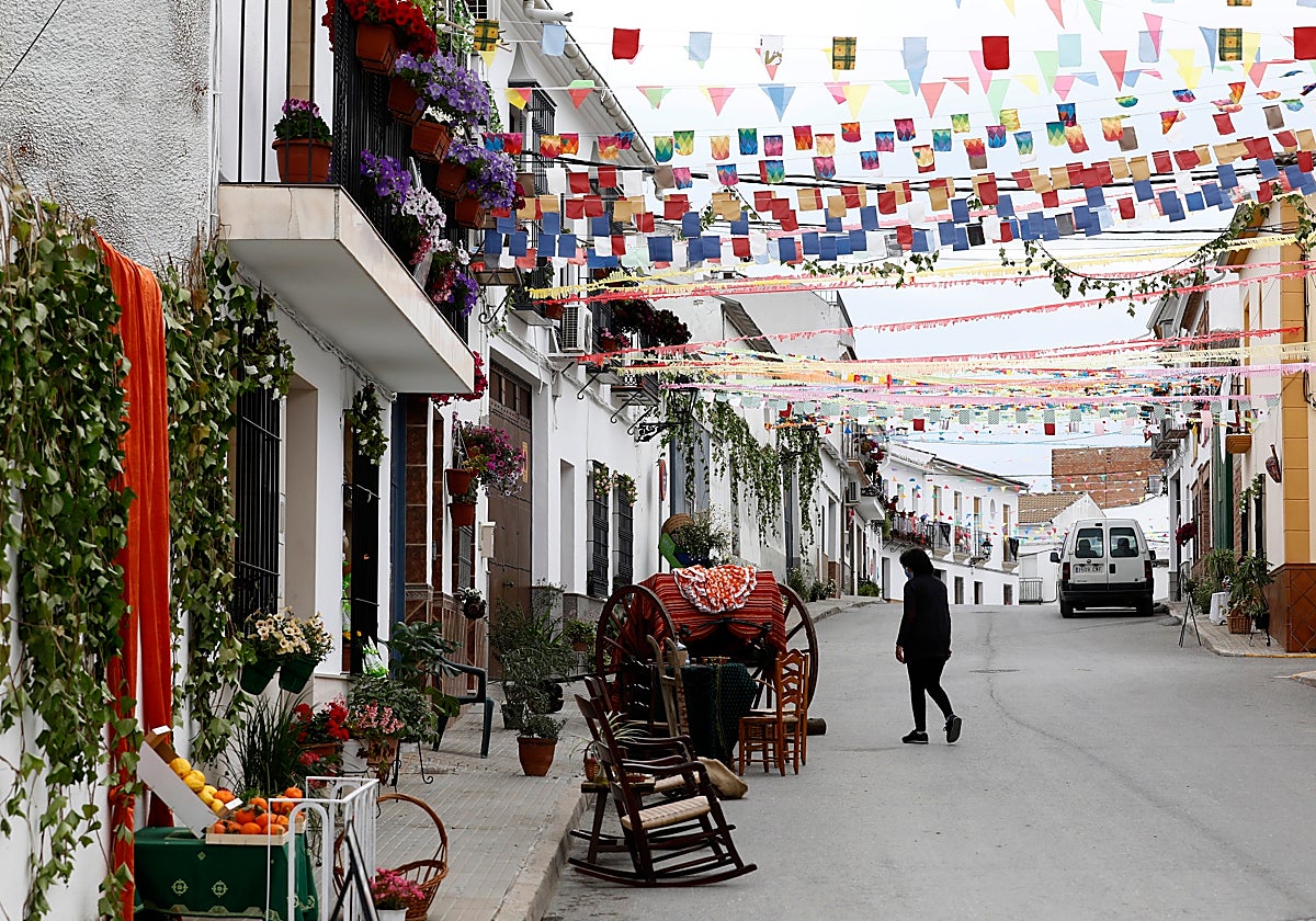 Las calles del municipio cordobés de Cañete de las Torres