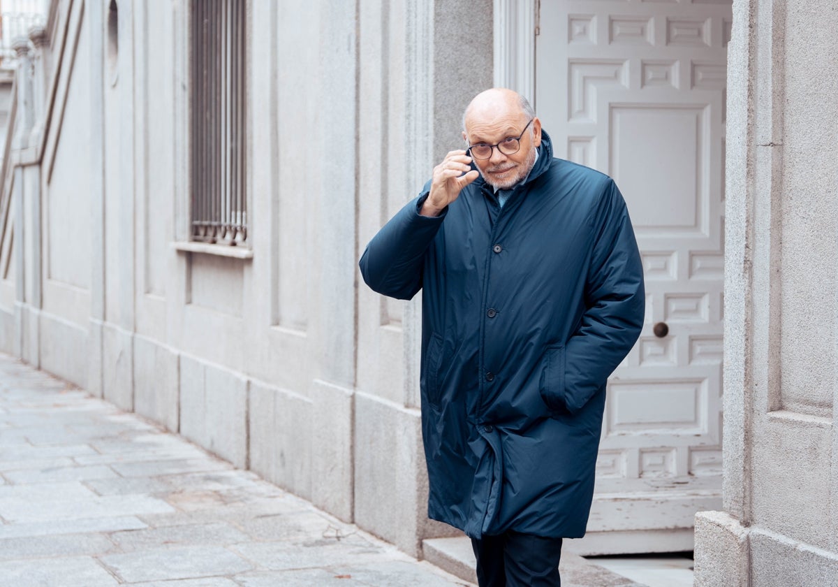 El exdirector general de Carreteras Javier Hererro, a su salida del Trbunal Supremo el pasado marzo