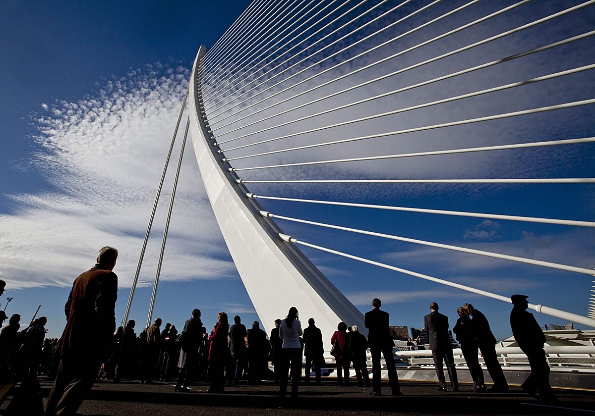 Imagen de archivo del Puente de l'Assut de l'Or
