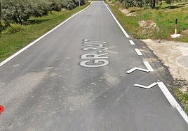 Muere un ciclista al chocar de frente con un coche en una carretera de Granada