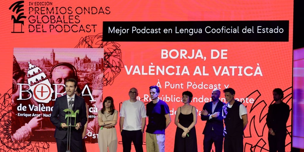 À Punt gana un Ondas con el podcast  Borja, de València al Vaticà  sobre los dos únicos papas españoles