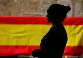 La bandera nacional corona un año más las Jornadas Napoleónicas de Ciudad Rodrigo