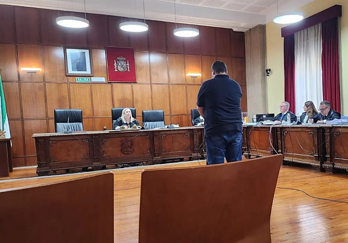 Acusado durante el juicio