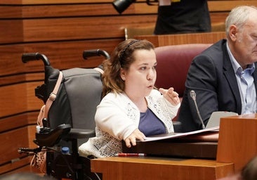 La procuradora del PSOE Noelia Frutos presenta su renuncia en las Cortes de Castilla y León por motivos de salud