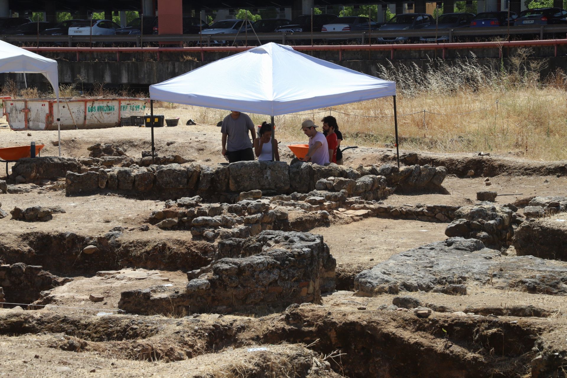 La excavación arqueológica en Cercadilla en Córdoba, en imágenes
