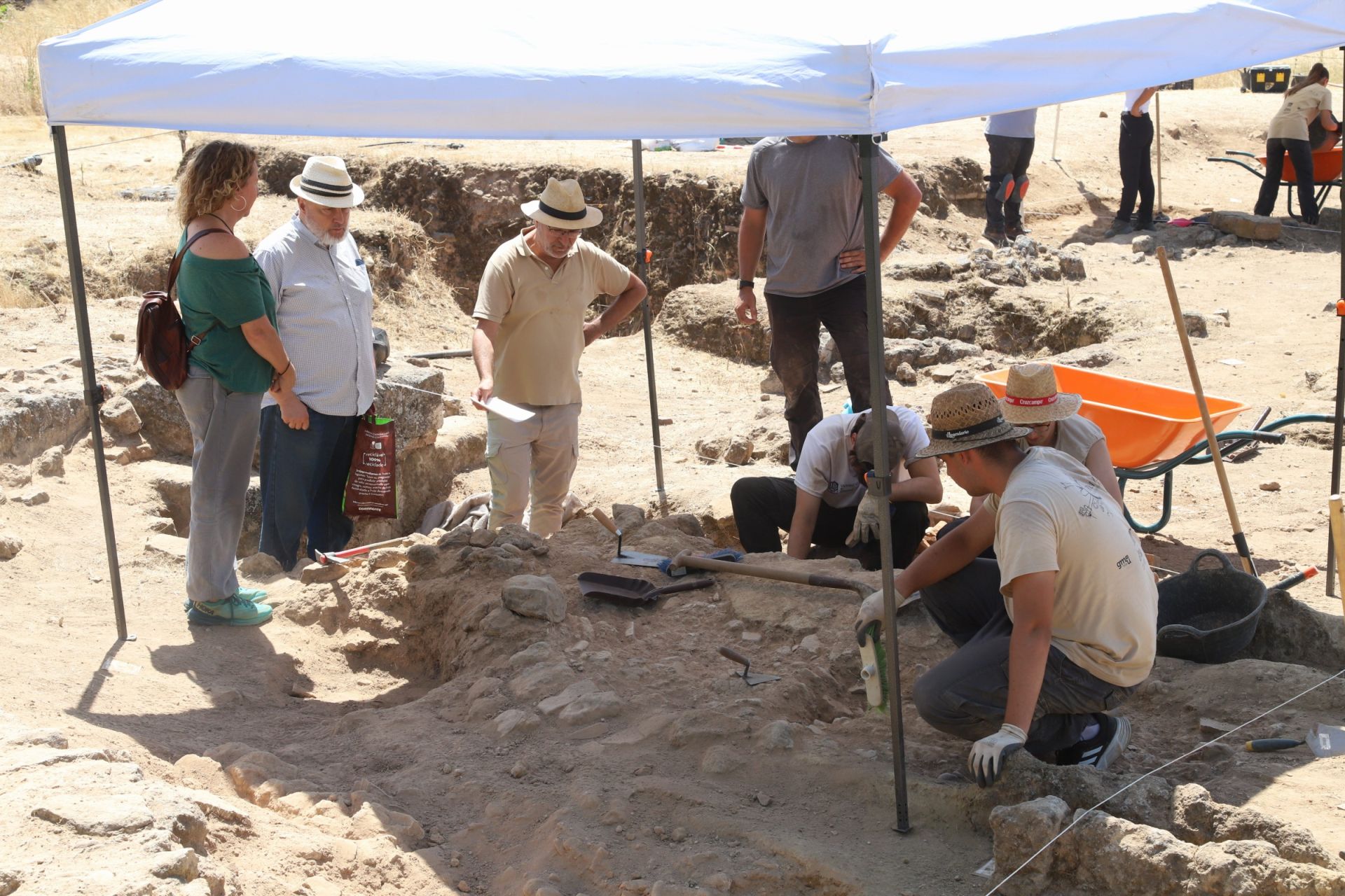 La excavación arqueológica en Cercadilla en Córdoba, en imágenes