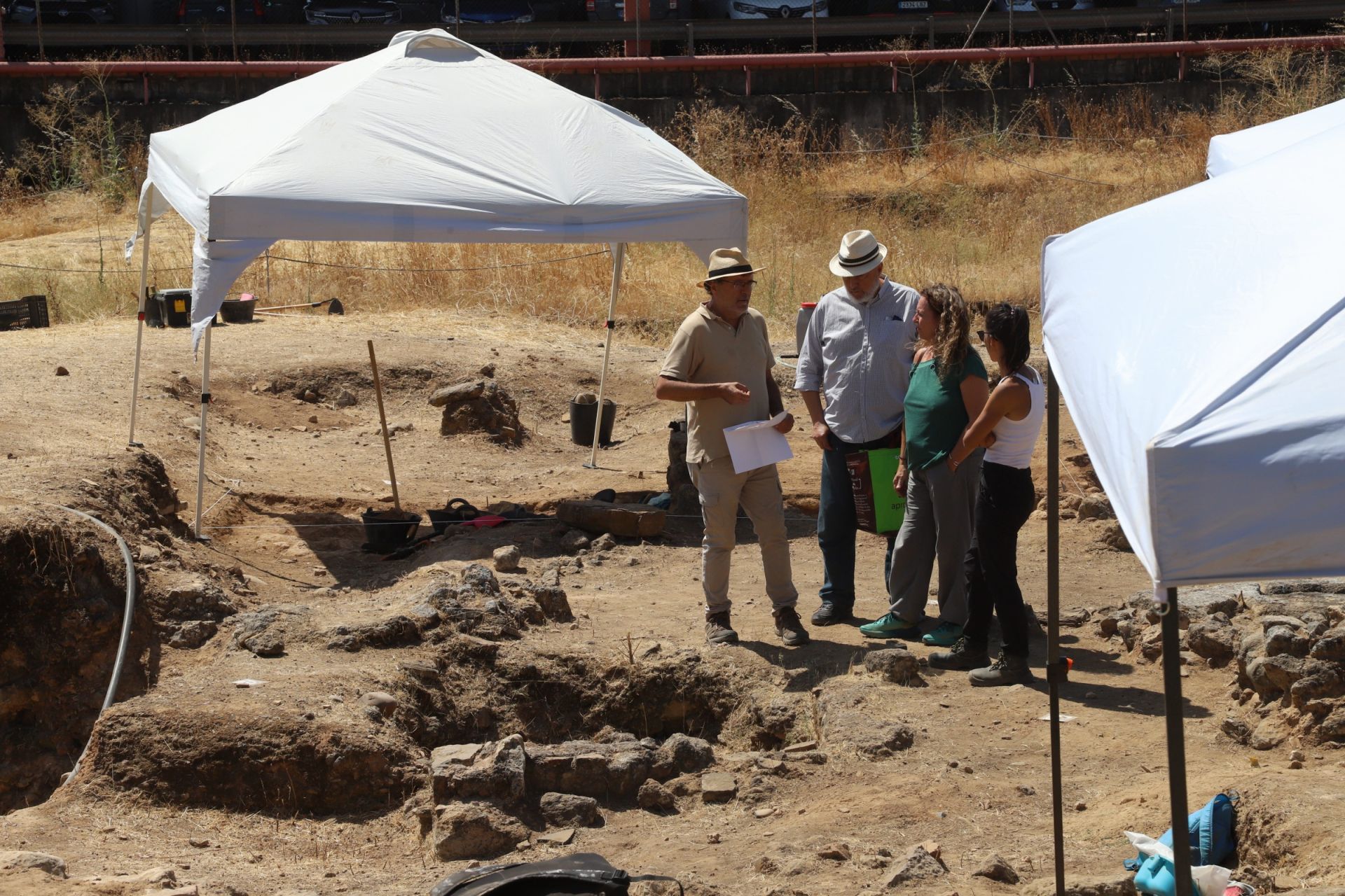 La excavación arqueológica en Cercadilla en Córdoba, en imágenes