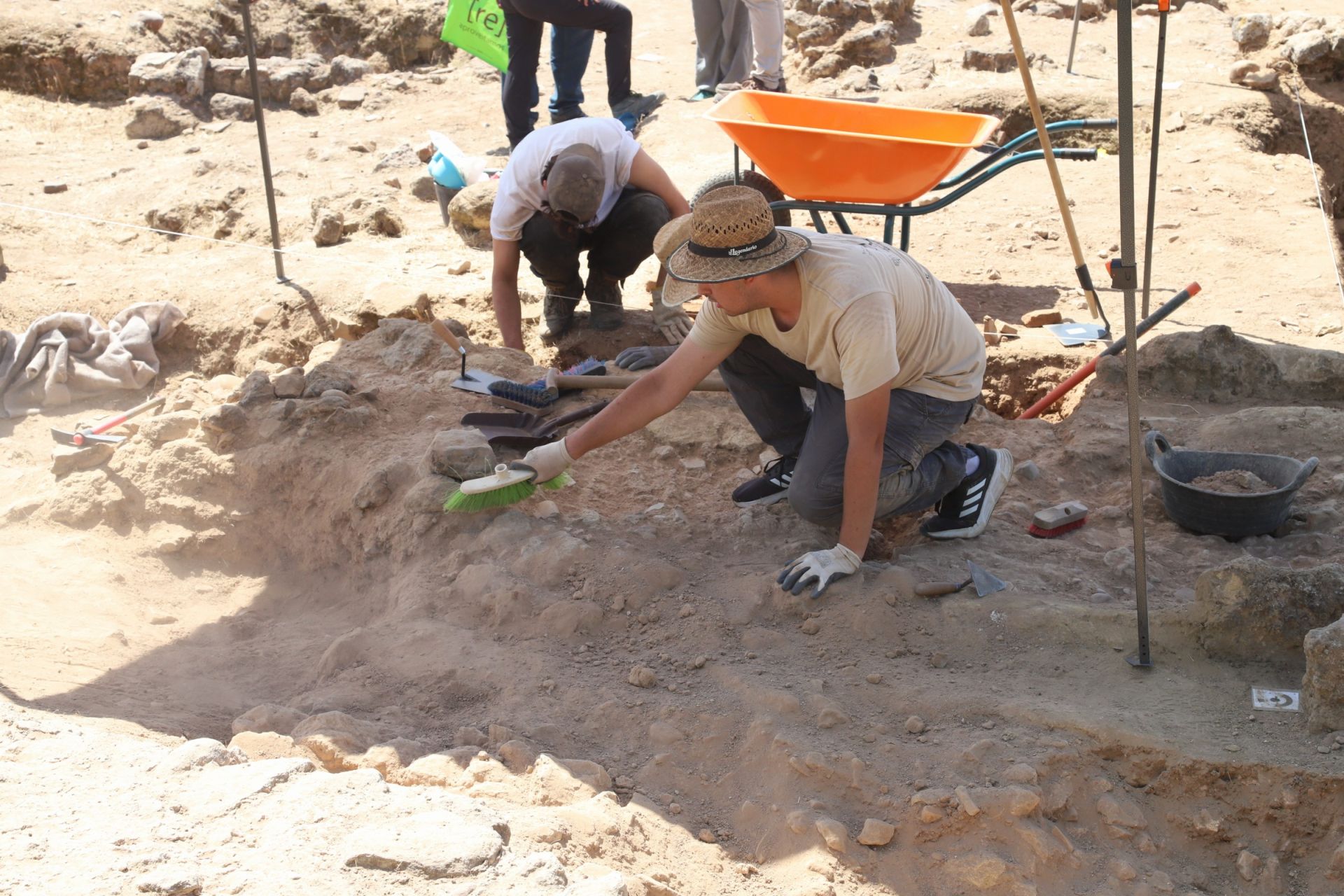 La excavación arqueológica en Cercadilla en Córdoba, en imágenes
