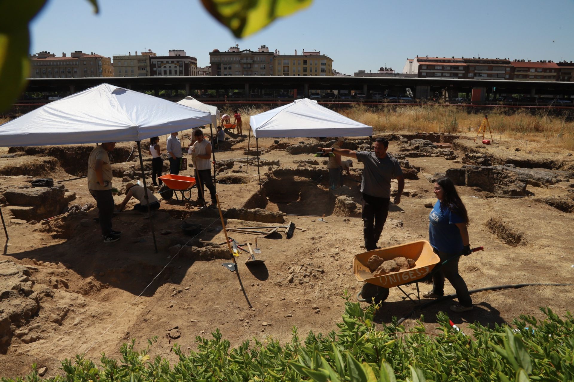 La excavación arqueológica en Cercadilla en Córdoba, en imágenes