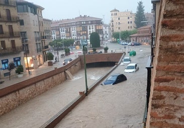 La dana golpea fuertemente Aragón con inundaciones y apagones
