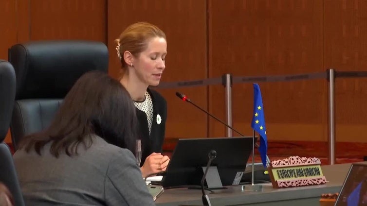 La jefa de Asuntos Exteriores de la Unión Europea, Kaja Kallas, mantiene un encuentro con miembros de la ASEAN en Kuala Lumpur
