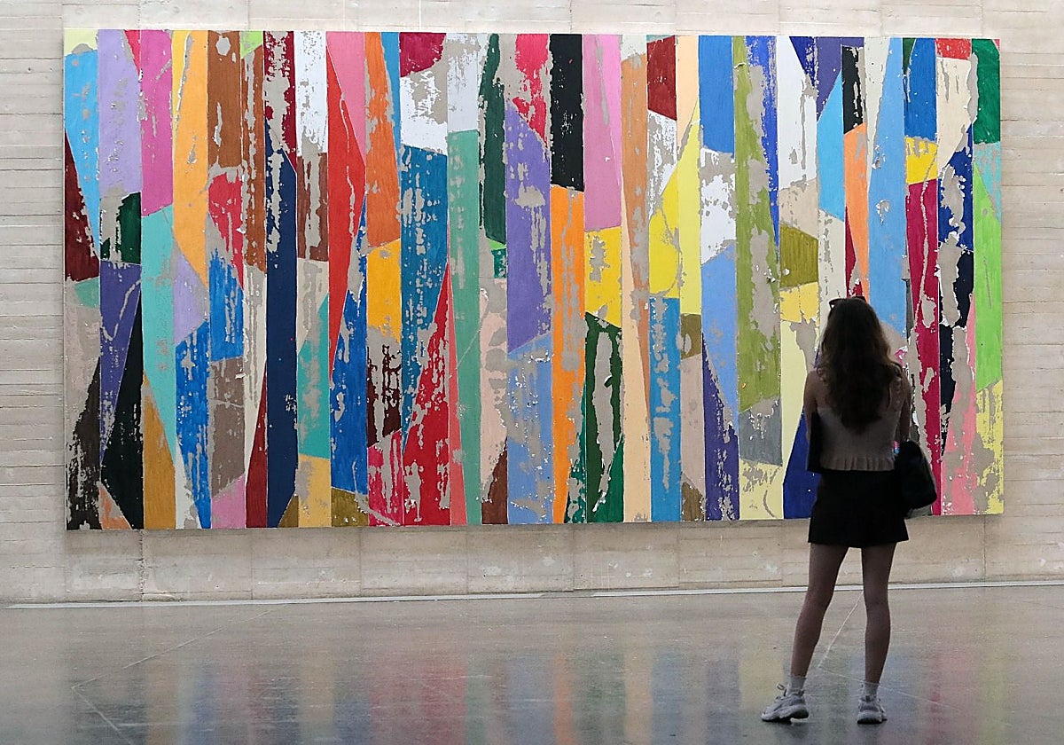 Una de los obras de pintor madrileño Secundino Hernández